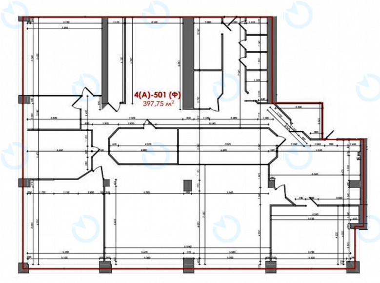 Оренда офісу 392 м.кв 5 поверх Форум Парк Плаза