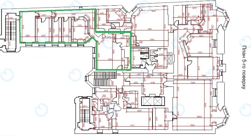 Оренда офісу 164 м.кв 5 поверх Європа на Музейному - фото 10