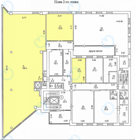 Аренда офиса 192 м.кв 2 этаж Владимирская,77-А - фото 5