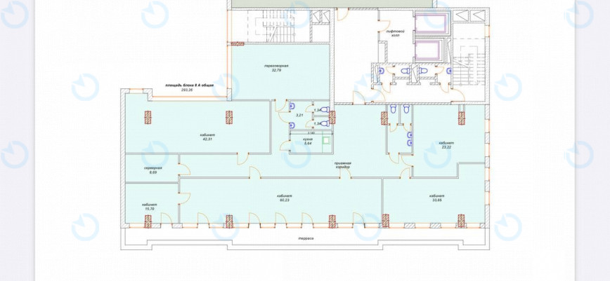 Оренда офісу 293 м.кв 8 поверх Січових Стрільців, 50