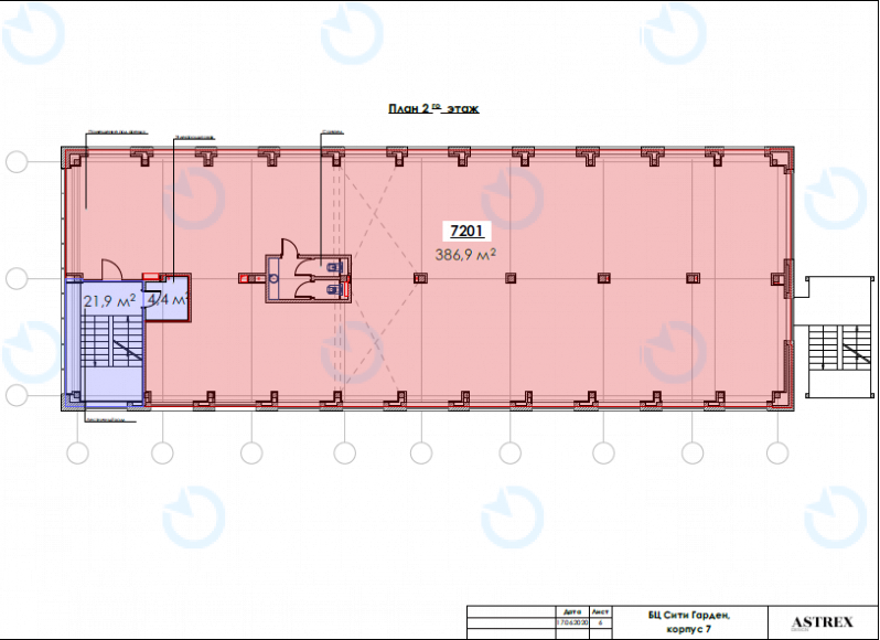 Аренда офиса 386 м.кв 2 этаж Форум City Garden - фото 3