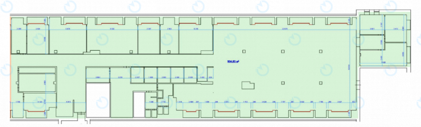Оренда офісу 934 м.кв 4 поверх Horizon Park - фото 9