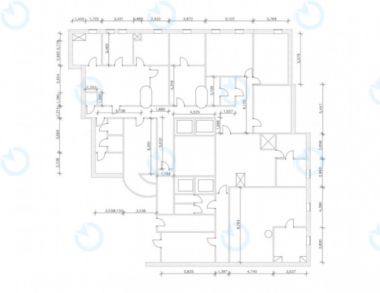 Продажа офиса 457 м.кв 3 этаж Европа Плаза - фото 4