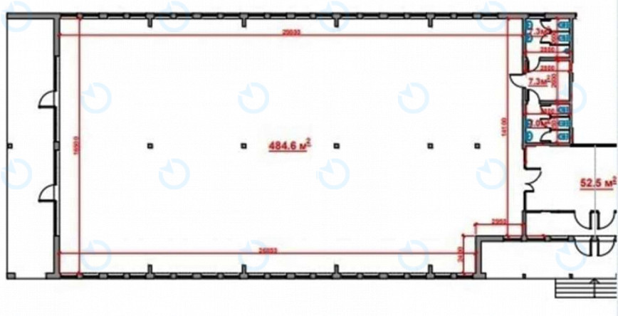 Аренда офиса 532 м.кв 1 этаж Лагода - фото 6