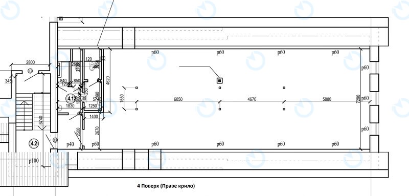 Оренда офісу 220 м.кв 4 поверх Successful House