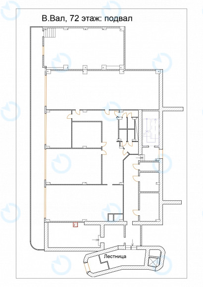Аренда офиса 2000 м.кв 0,1,2,3 этаж Верхний Вал, 72 - фото 8