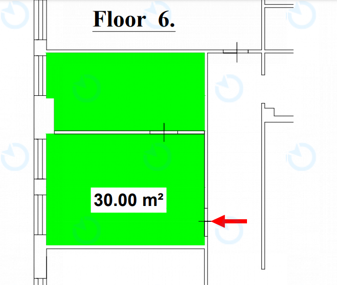 Аренда офиса 30 м.кв 6 этаж Леонардо (I очередь)