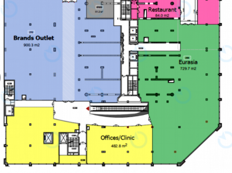 Оренда офісу 482 м.кв 2 поверх Smart Plaza Obolon - фото 7