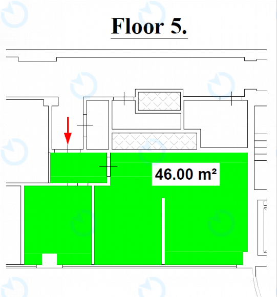 Аренда офиса 46 м.кв 5 этаж Леонардо (I очередь) - фото 6