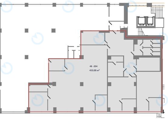 Аренда офиса 433 м.кв 2 этаж Форум Парк Плаза