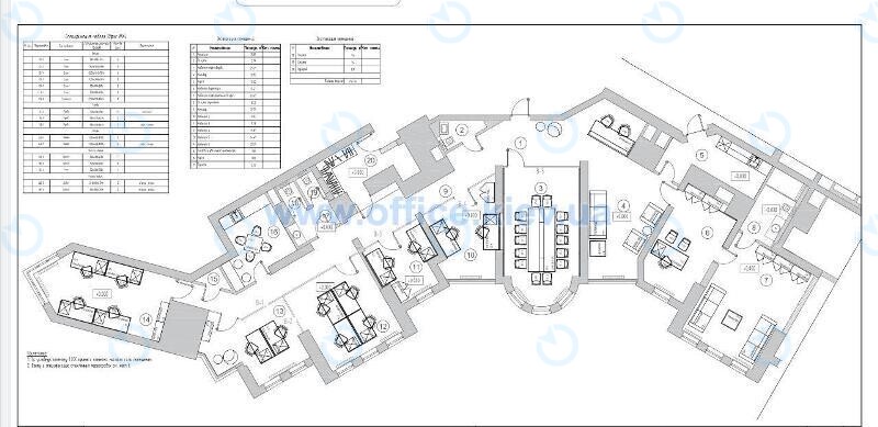Аренда офиса 100 м.кв 37 этаж Срибнокильская, 1 - фото 12
