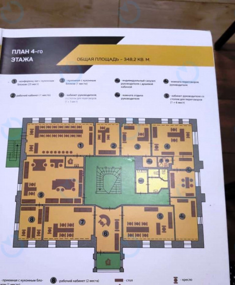 Продаж офісу 1639 м.кв 4 поверх Саксаганського, 67Б - фото 49