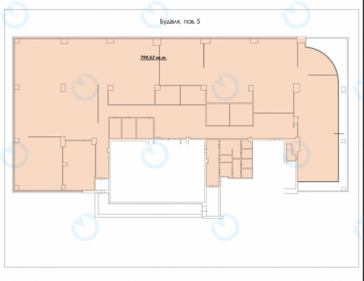 Аренда офиса 919 м.кв 5 этаж Horizon Park-2 - фото 15