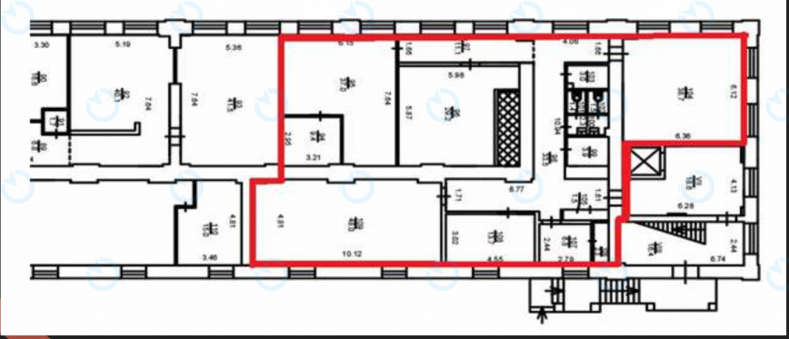 Аренда офиса 291 м.кв 1 этаж Ренессанс - фото 4