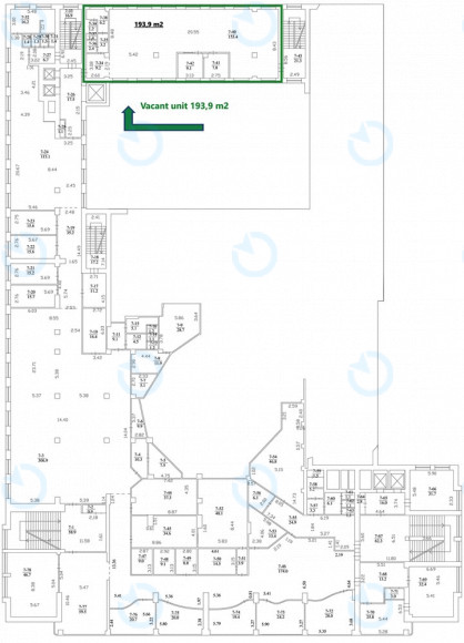 Аренда офиса 193 м.кв 3 этаж Крещатик-Плаза - фото 7