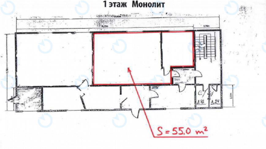 Оренда офісу 55 м.кв 1 поверх Жилянська, 146 - фото 4