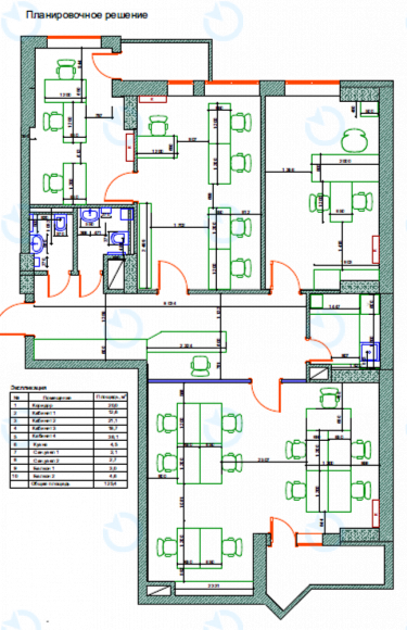 Оренда офісу 125 м.кв 3 поверх ЖК Richmond - фото 8