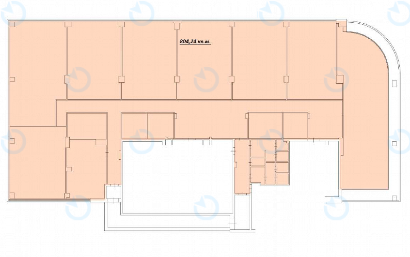 Оренда офісу 804 м.кв 14 поверх Horizon Park-2 - фото 16