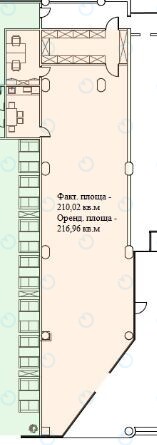 Оренда офісу 216 м.кв 1 поверх Євразія