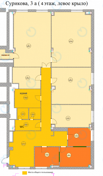 Оренда офісу 43 м.кв 4 поверх Сурікова, 3а - фото 7