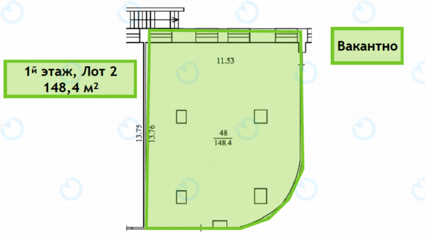 Оренда офісу 150 м.кв 1 поверх Ріальто - фото 7