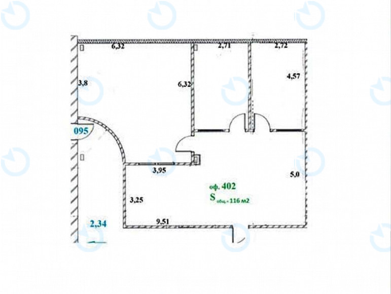 Оренда офісу 116 м.кв 4 поверх Либідь - фото 5
