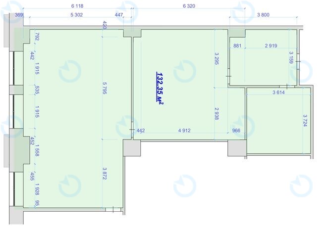 Оренда офісу 132 м.кв 1 поверх Horizon Park - фото 8