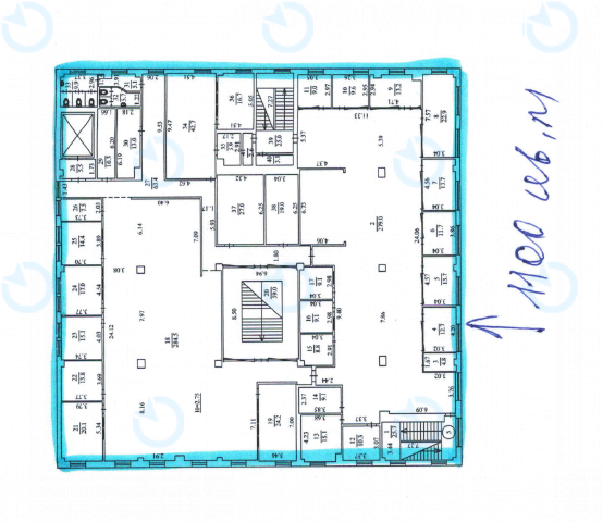 Аренда офиса 840 м.кв 3 этаж Бандеры 26 - фото 11