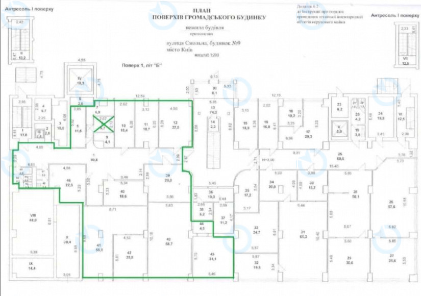 Оренда офісу 530 м.кв 3 поверх Глорія - фото 3