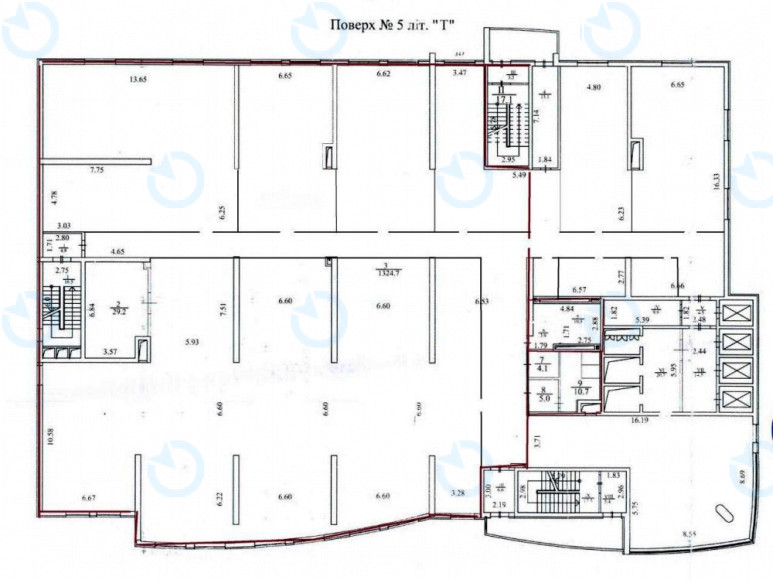 Оренда офісу 1100 м.кв 6 поверх DOMINION BUSINESS PARK - фото 6