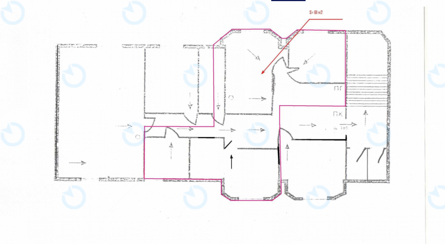 Аренда офиса 61 м.кв 4 этаж Жилянская 146 - фото 4