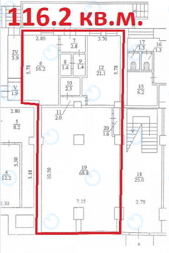Оренда офісу 116 м.кв 1 поверх Хрещатик, 7/11 - фото 4