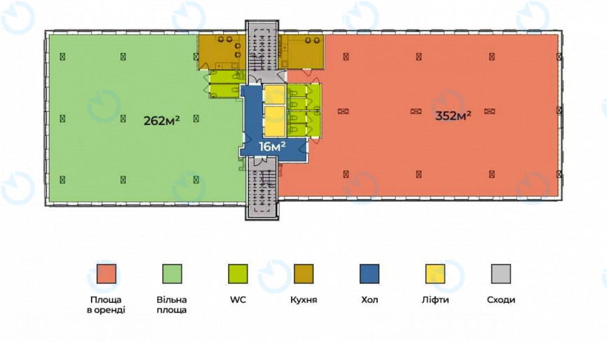 Оренда офісу 260 м.кв 8 поверх BIZON - фото 9