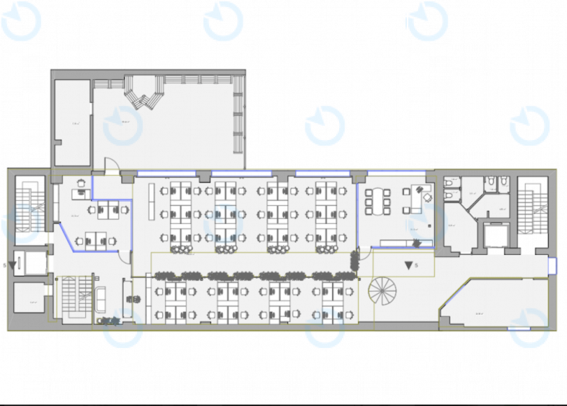 Аренда офиса 621 м.кв 5 этаж Европассаж - фото 8