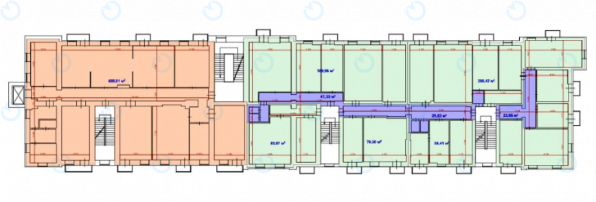 Оренда офісу 144 м.кв 4 поверх Ділова, 3