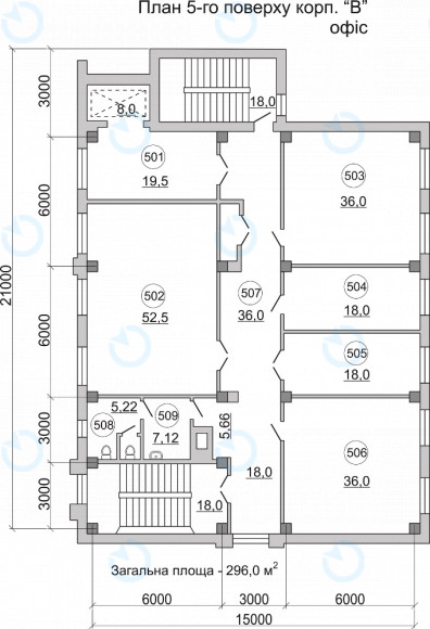 Аренда офиса 296 м.кв 5 этаж Ариадна - фото 5