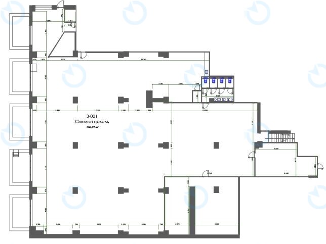 Оренда офісу 710 м.кв 0 поверх VICTORIA PARK (Вікторія Парк) - фото 24