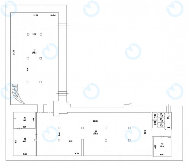 Оренда офісу 604 м.кв 1 поверх Іллінський - фото 13