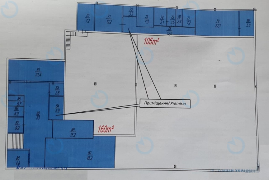 Аренда офиса 265 м.кв 1 этаж Бандеры, 21 - фото 7