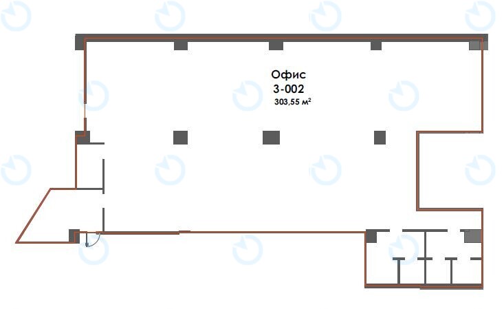 Аренда офиса 297 м.кв 0 этаж VICTORIA PARK (Виктория Парк) - фото 11