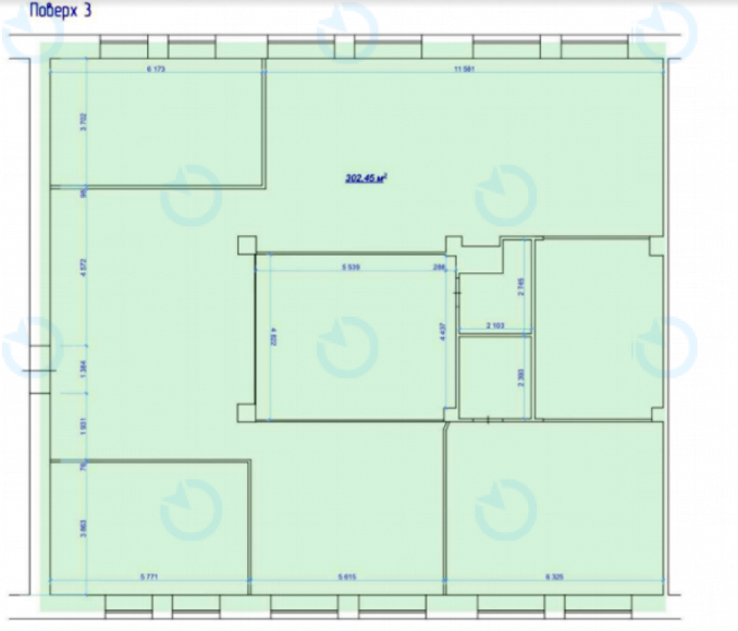 Оренда офісу 302 м.кв 3 поверх Horizon Park - фото 6