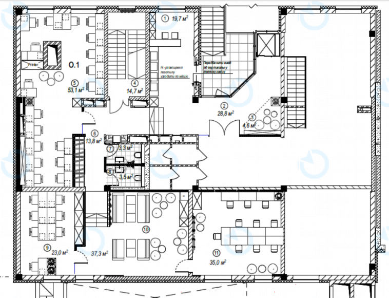 Оренда офісу 53 м.кв 3 поверх Campus - фото 4