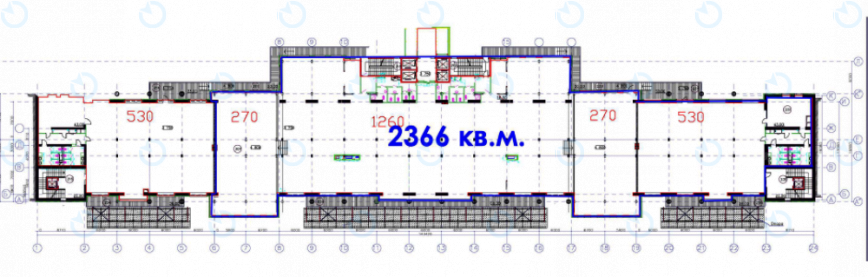 Оренда офісу 2366 м.кв 2 поверх Sigma (Сигма) - фото 3