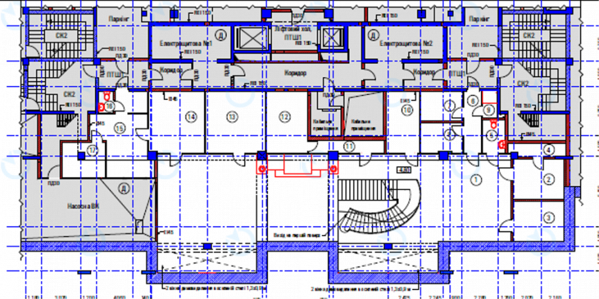 Оренда офісу 860 м.кв 0-1 поверх Грушевського, 9А - фото 51