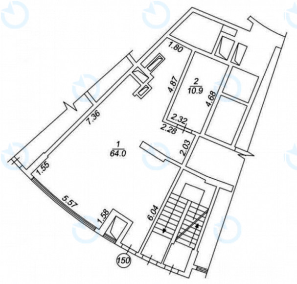 Оренда офісу 75 м.кв 1 поверх ЖК Busov Hill - фото 4
