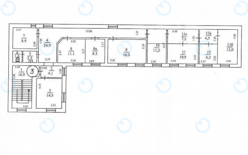 Оренда офісу 161 м.кв 3 поверх Еспланадна, 28а - фото 15