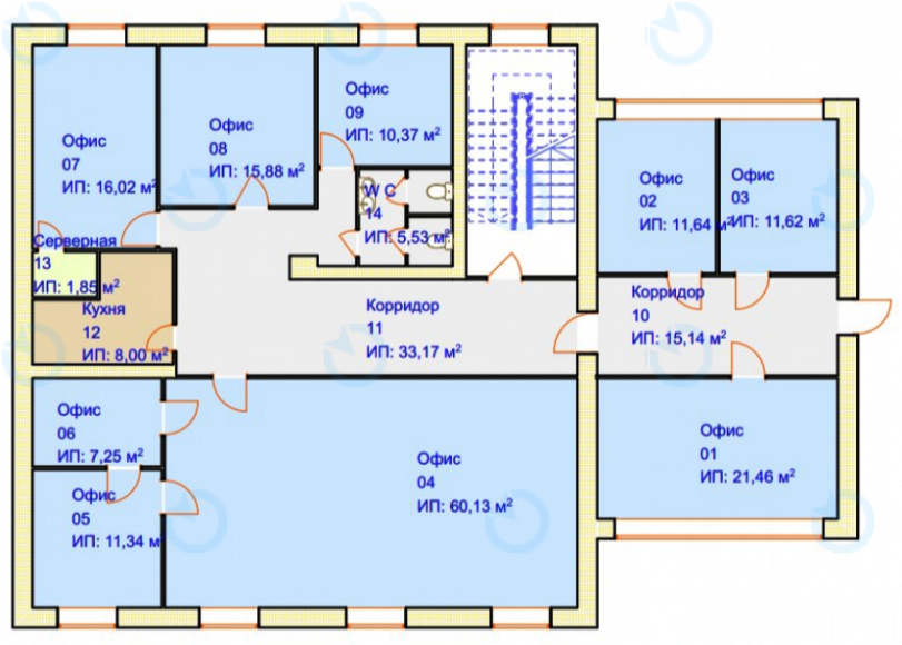 Оренда офісу 245 м.кв 2 поверх Хрещатик, 7/11 - фото 12