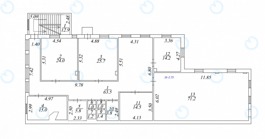 Оренда офісу 250 м.кв 3 поверх Межигірський - фото 5