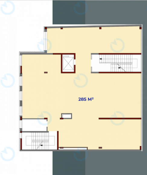 Продажа офиса 285 м.кв 2 этаж An30