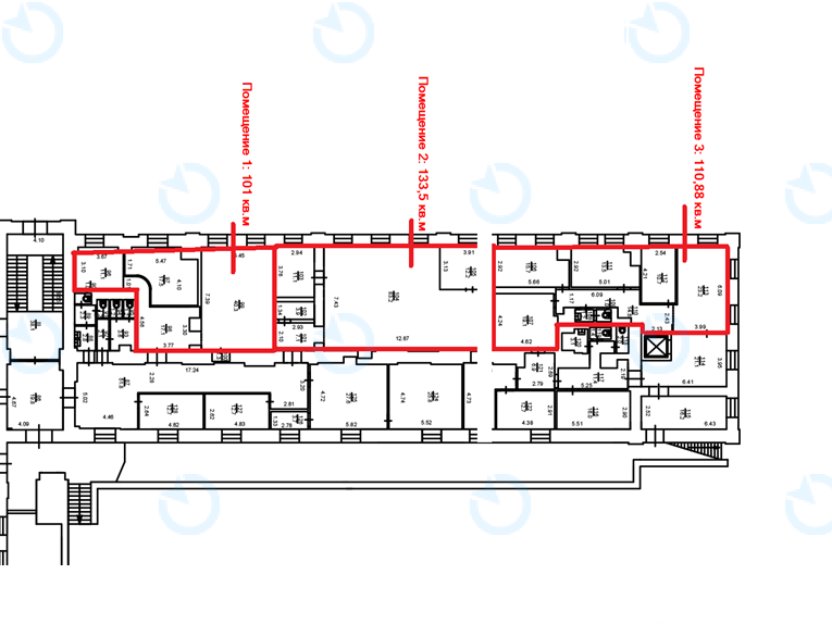Оренда офісу 133 м.кв 0 поверх Ренесанс - фото 5